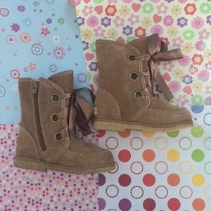 Pediped NEW in Box light brown boots US 7.5-8